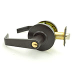 Dexter Commercial - Entry / Office Grade 2 Regular Lever Clutching Cylindrical Lock with C Keyway; 2-3/4" Backset; and ANSI Strike - Oil Rubbed Bronze