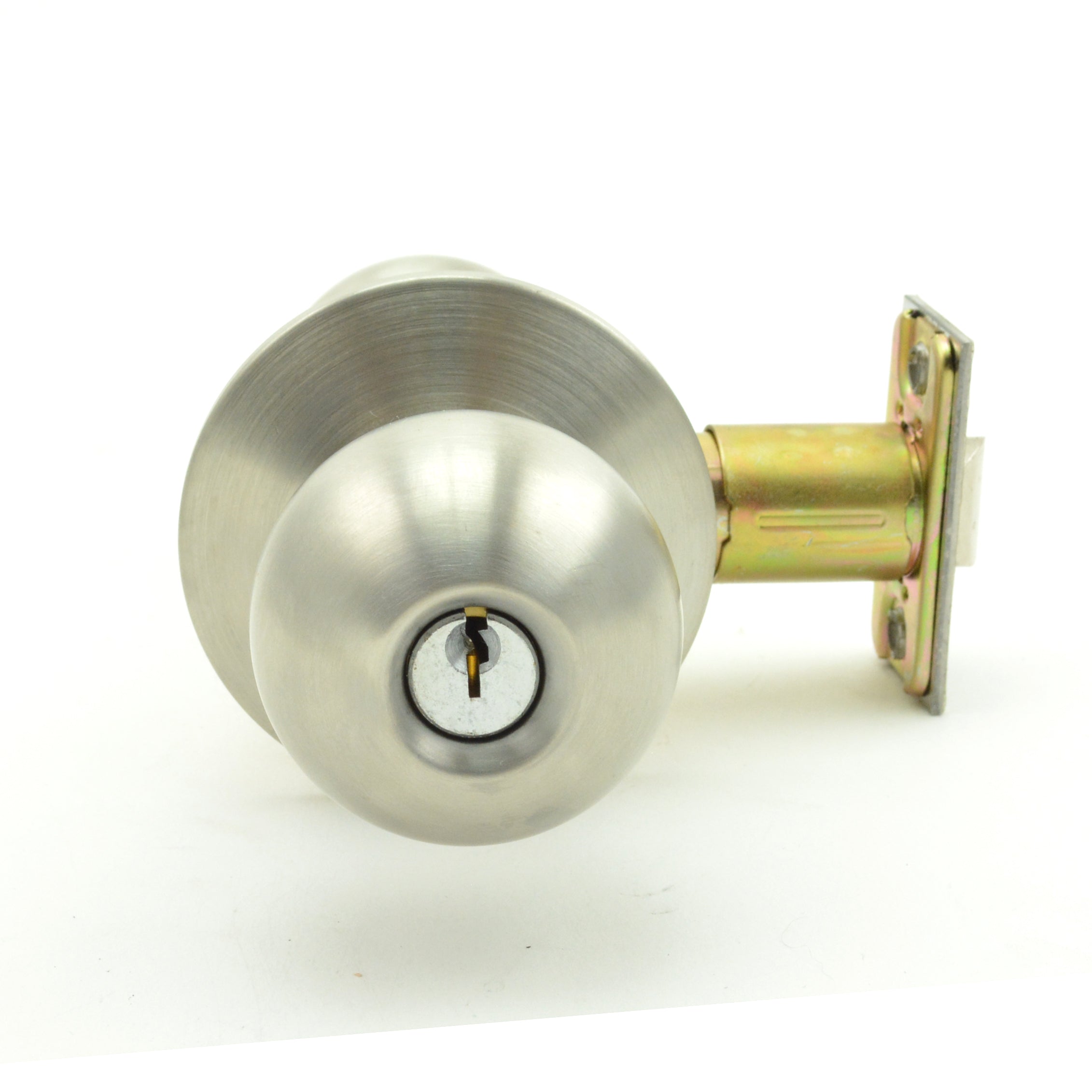 Dexter Commercial - Classroom Grade 2 Ball Knob Non Clutching Cylindrical Lock with C Keyway; 2-3/4" Backset; and ANSI Strike Secondary image