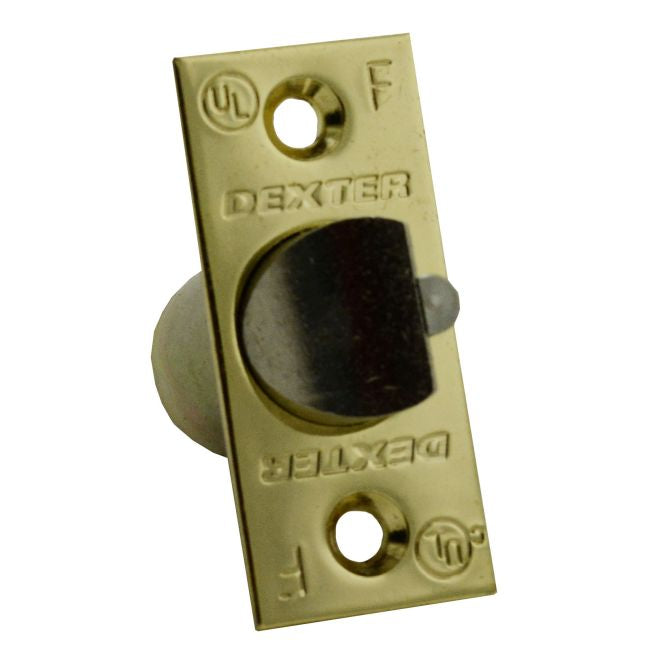 Dexter Commercial - Deadlatch for Entry; Classroom; and Storeroom with 2-3/8" Backset for C2000 Series - Bright Brass