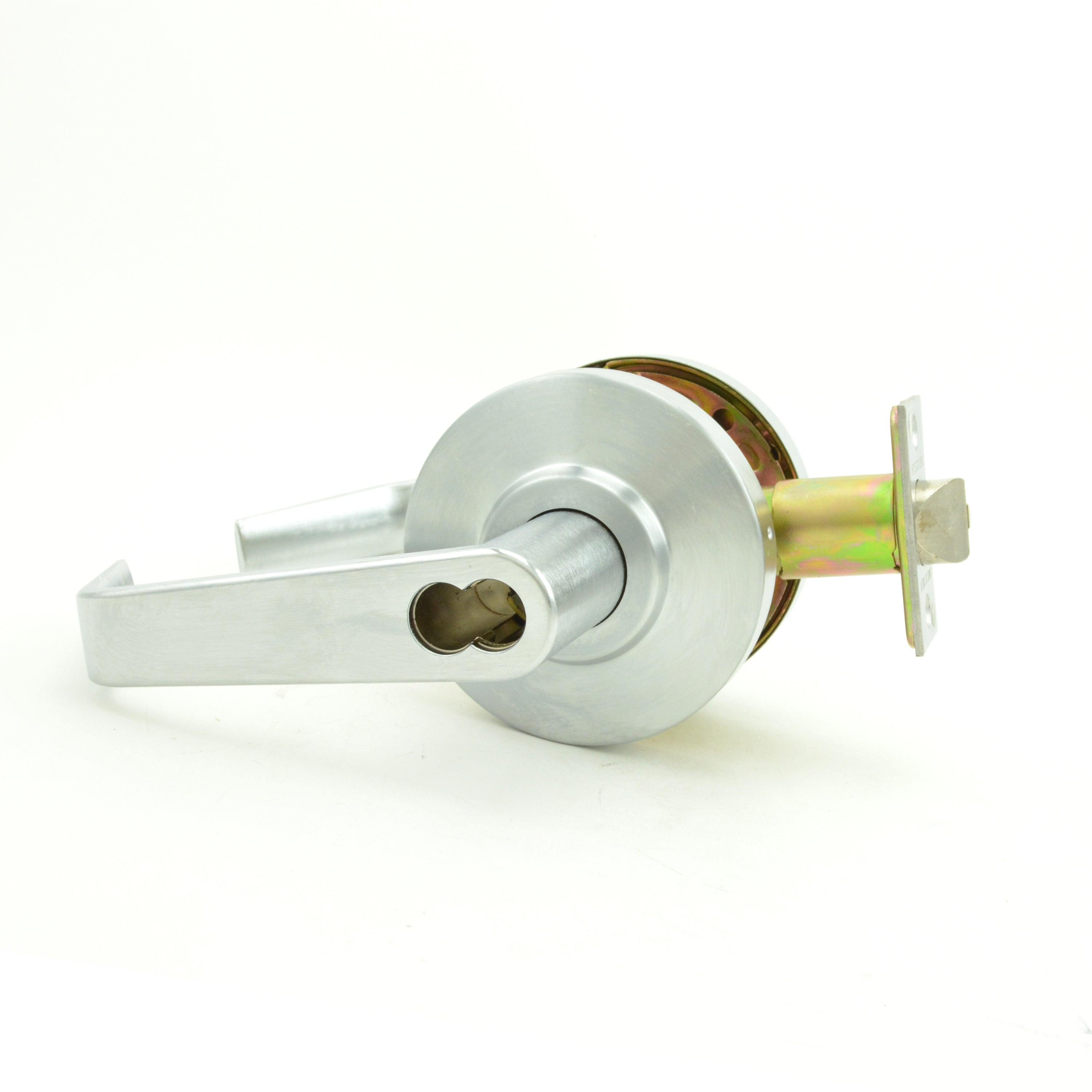 Dexter Commercial - Entry / Office Grade 2 Regular Lever Non Clutching Cylindrical Lock with Small Format IC Prep; 2-3/4" Backset; and ANSI Strike Secondary image