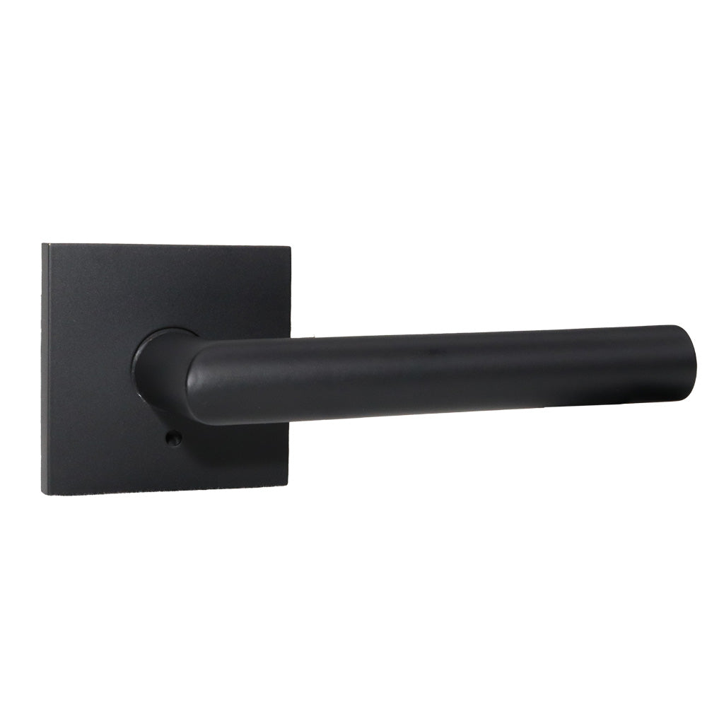 Emtek - Stuttgart Lever 2-3/8" Backset Privacy with Square Rose with CF Mechanism for 1-3/8" to 1-3/4" Door Secondary image
