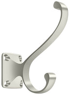Deltana - Heavy Duty, Coat and Hat Hook, - Bright Nickel