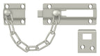 Deltana - Door Guard; Chain / Doorbolt - Satin Nickel