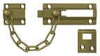 Deltana - Door Guard; Chain / Doorbolt - Antique Brass