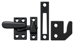 Deltana - Window Lock; Casement Fastener; Small - Black