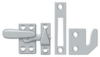 Deltana - Window Lock; Casement Fastener; Small - Satin Chrome