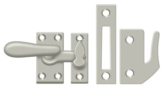 Deltana - Window Lock; Casement Fastener; Medium - Satin Nickel