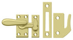 Deltana - Window Lock; Casement Fastener; Medium - Bright Brass