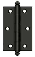 Deltana - 3" x 2" Hinge; with Ball Tips - Oil Rubbed Bronze
