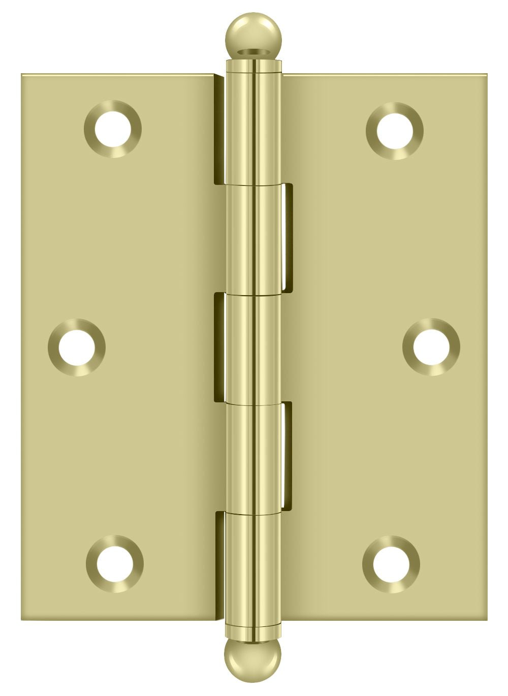 Deltana - 3" x 2-1/2" Hinge; with Ball Tips Secondary image