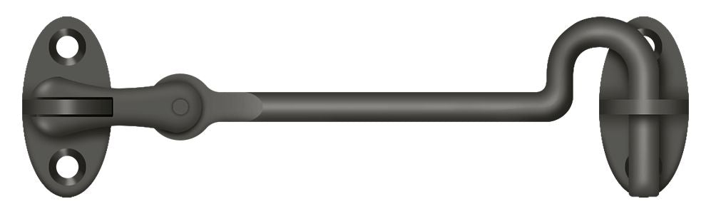 Deltana - Cabin Swivel Hooks; 4" - Oil Rubbed Bronze
