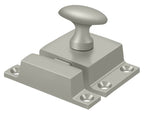 Deltana - Cabinet Lock; 1-1/5" x 1-4/5" - Satin Nickel