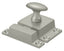 Deltana CL1532U15 Cabinet Lock; 1-1/5" x 1-4/5"; Satin Nickel Finish