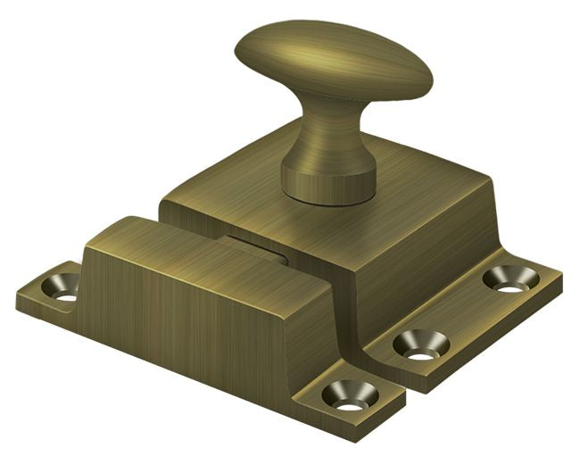 Deltana - Cabinet Lock; 1-1/5" x 1-4/5" - Antique Brass