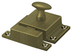 Deltana - Cabinet Lock; 1-3/5" X 2-3/10" - Antique Brass