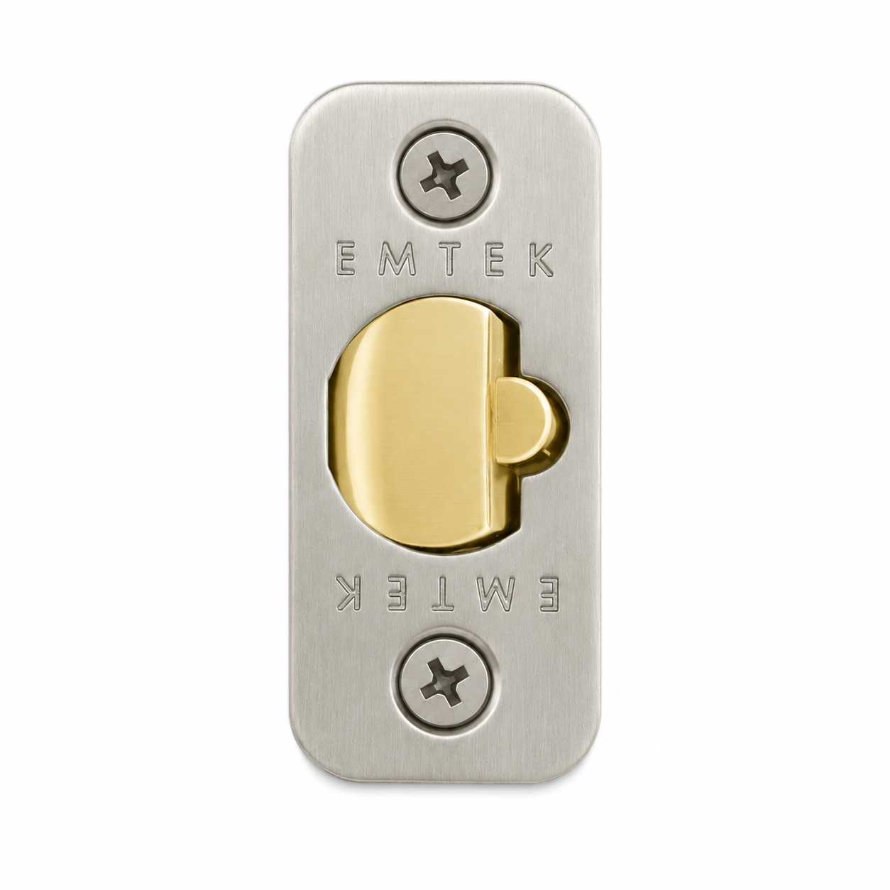 Emtek LC4-DLB2375-US Key in Lever or Knob 2-3/8" Backset Square Corner Deadlatch Secondary image