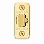 Emtek LC4-DLB2375-US Key in Lever or Knob 2-3/8" Backset Square Corner Deadlatch