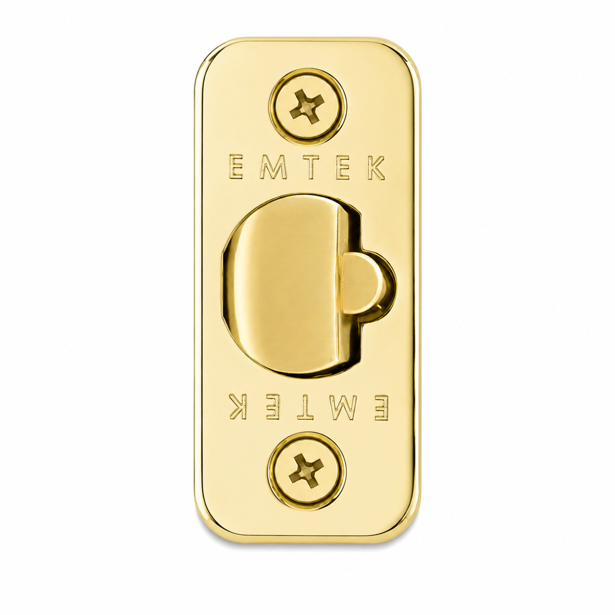Emtek LC4-DLB2375-US Key in Lever or Knob 2-3/8" Backset Square Corner Deadlatch