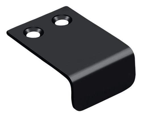 Deltana - Drawer; Cabinet; Mirror Pull; 1" x 1-1/2" - Black
