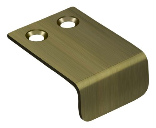 Deltana - Drawer; Cabinet; Mirror Pull; 1" x 1-1/2" - Antique Brass