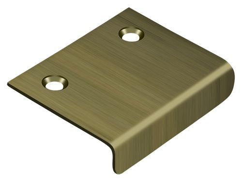 Deltana - Drawer; Cabinet; Mirror Pull; 2" x 1-1/2" - Antique Brass