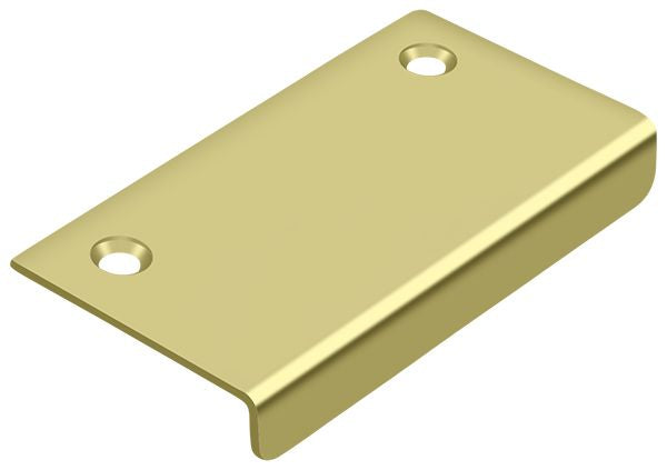 Deltana - Drawer; Cabinet; Mirror Pull; 3" x 1-1/2" - Bright Brass