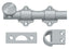 Deltana DDB425U26D 4" Dutch Door Bolt; Heavy Duty; Satin Chrome Finish