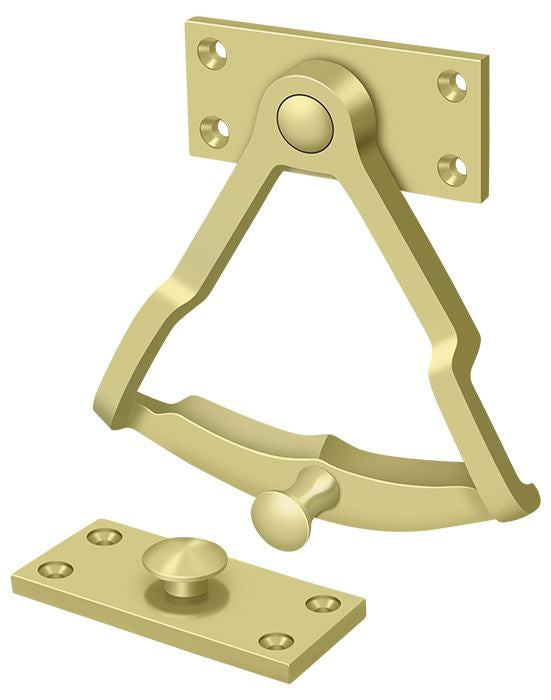 Deltana - Dutch Door Quadrant - Bright Brass