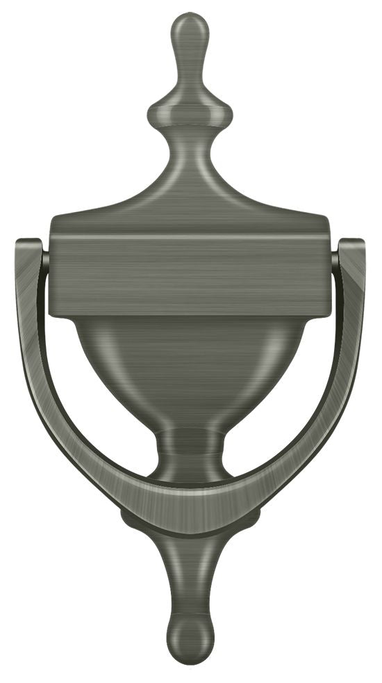 Deltana - Door Knocker; Victorian - Antique Nickel