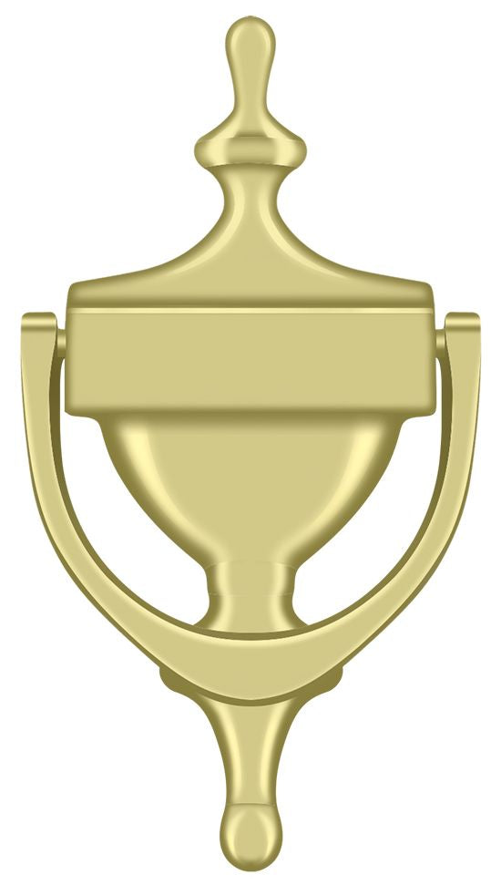 Deltana - Door Knocker; Victorian - Bright Brass