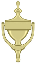 Deltana - Door Knocker; Victorian - Bright Brass