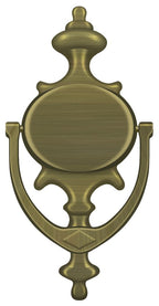 Deltana - Door Knocker; Imperial - Antique Brass