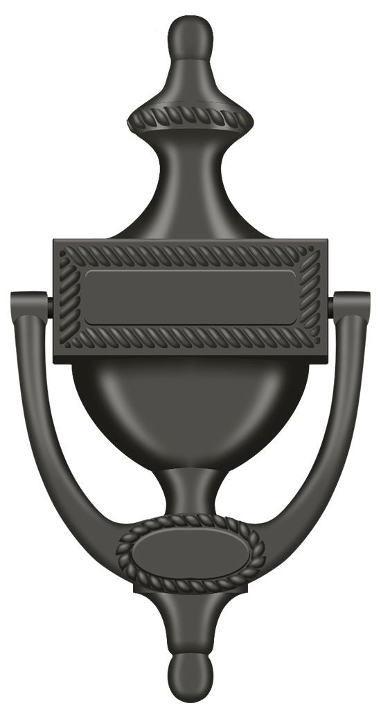 Deltana - Door Knocker; Victorian Rope - Oil Rubbed Bronze