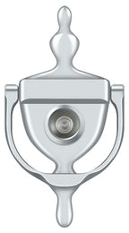 Deltana - Door Knocker-Viewer - Bright Chrome
