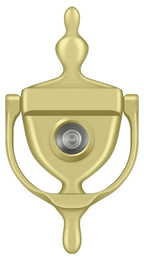 Deltana - Door Knocker-Viewer - Bright Brass