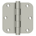 Deltana - 3-1/2" x 3-1/2" x 5/8" Radius Hinge - Satin Nickel