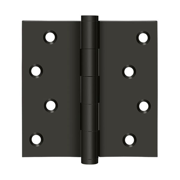 Deltana - 4" x 4" Square Hinge Residential / Zig-Zag - Oil Rubbed Bronze