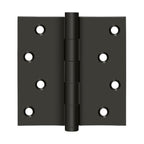 Deltana - 4" x 4" Square Hinge Residential / Zig-Zag - Oil Rubbed Bronze