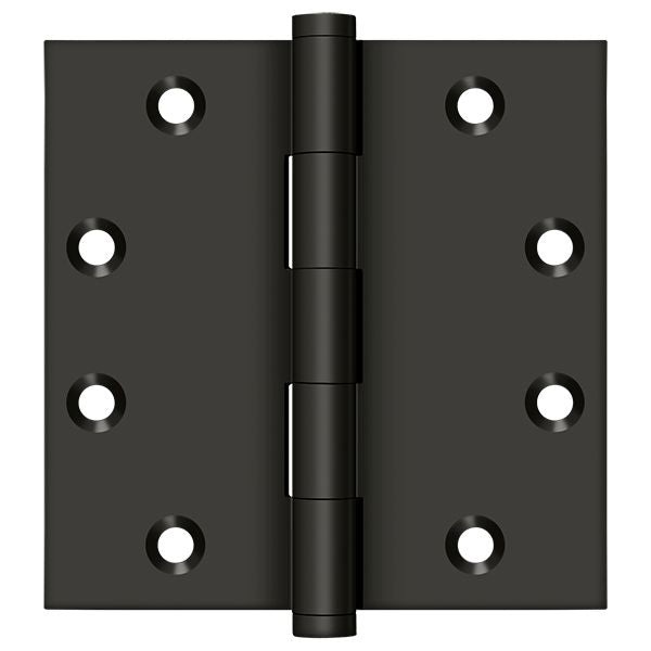 Deltana - 4-1/2" x 4-1/2" Square Hinge (Door Solid Brass) Secondary image