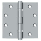 Deltana - 4-1/2" x 4-1/2" Square Hinge; Ball Bearings - Satin Chrome