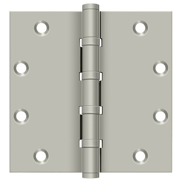 Deltana - 5" x 5" Square Ball Bearing Hinge - Satin Nickel