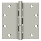 Deltana - 5" x 5" Square Ball Bearing Hinge - Satin Nickel