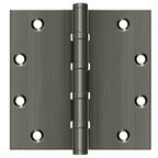 Deltana - 5" x 5" Square Ball Bearing Hinge - Antique Nickel