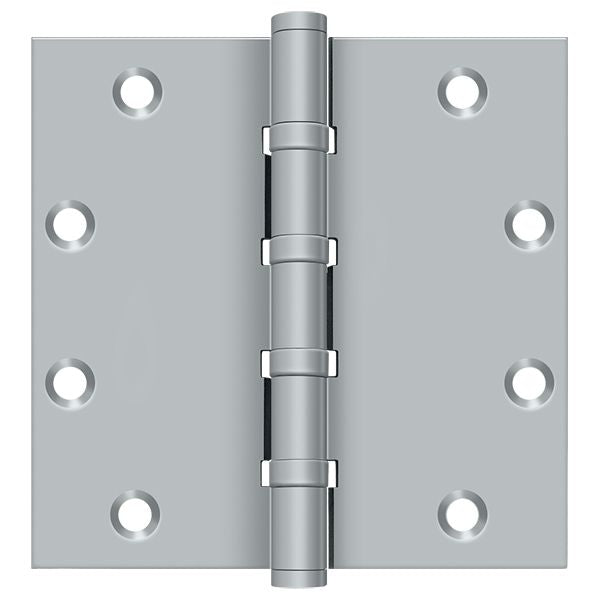 Deltana - 5" x 5" Square Ball Bearing Hinge - Satin Chrome