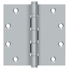 Deltana - 5" x 5" Square Ball Bearing Hinge - Satin Chrome