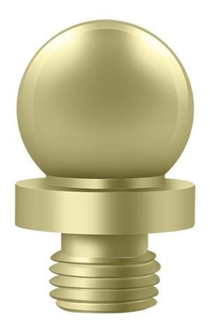 Deltana - Ball Tip - Unlacquered Bright Brass