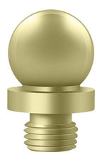 Deltana - Ball Tip - Unlacquered Bright Brass