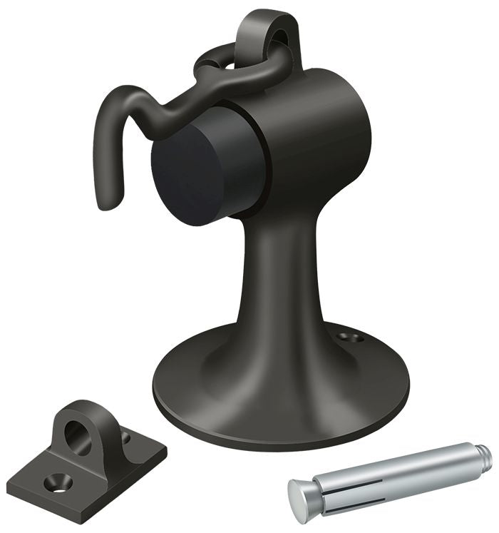 Deltana - Cement Floor Mount Bumper with Holder - Oil Rubbed Bronze