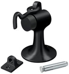 Deltana - Cement Floor Mount Bumper with Holder - Black