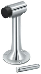 Deltana - Floor Mount; 6" Bumper; Heavy Duty - Bright Chrome